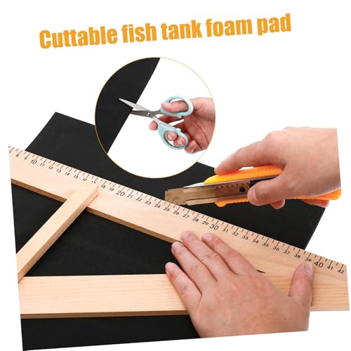 VANZACK Aquarium Mat Nonslip Tank Bottom Pads Shockproof Cushioning for Fish Tanks Thick and