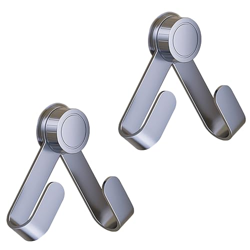 2 PCS Adjustable Pot Lid Holder, No Drill Adhesive Mount, Pot Lid Organizer for Cabinet Door/Wall Mounted, Fits 6-14" Lids