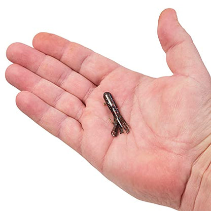 Berkley PowerBait Pre-Rigged Atomic Tubes Fishing Soft Bait - color: Smoke Rainbow Sparkle, size: 1/16 oz
