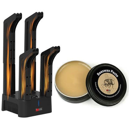JobSite Boot Dryer and Beeswax Paste Bundle