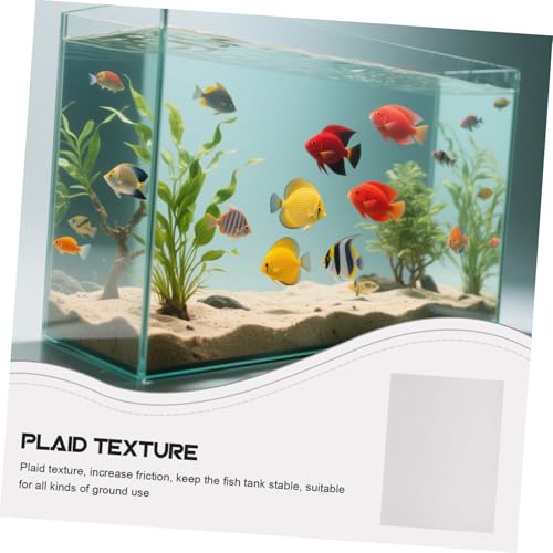 Toddmomy Non Slip Aquarium Leveling Mat Foam Pad for Vibration Absorption Noise Reduction and Secure Placement Fish Tank Mat for Home Use