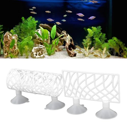 Asixxsix Betta Fish Tunnel, Hollow Design Betta Sleeping Tube Betta Tunnel Swim Tube, Shrimp Guppies Hideout Betta Shelter Toys, Betta Fish Accessories Decorations (White)