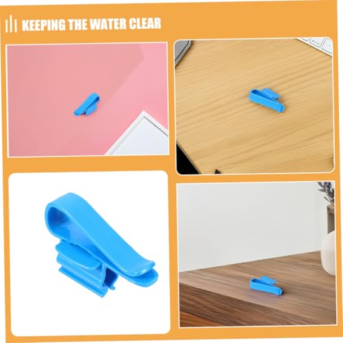 8pcs Plastic Hose Clamp Aquarium Water Hose Fixing Clamp Fish Tank Accessory Tube Clip Adjustable