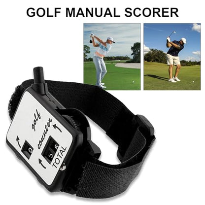 Golfs Strokes Counter Watch Manual Dials Indicators Wristband Strokes Training Accessory Enduring Score