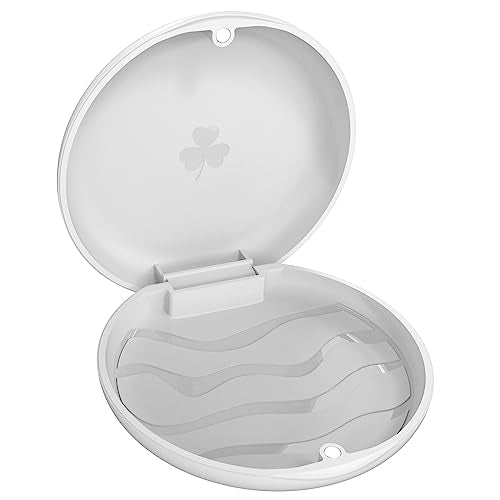 Orthodontic Mouthguard Case, Dental Retainer Case, Aligners Case (White) - color: White