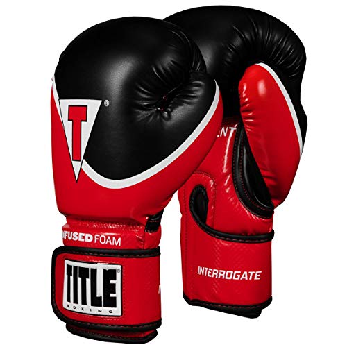 TITLE Boxing Infused Foam Interrogate Training Gloves 2.0 - Boxing Gloves, Boxing Training Gloves, MMA Gloves, Oz Training Gloves, Kickboxing Gloves, Punching Bag Gloves, Sparring Gloves - color: Red/Black, size: 18 oz