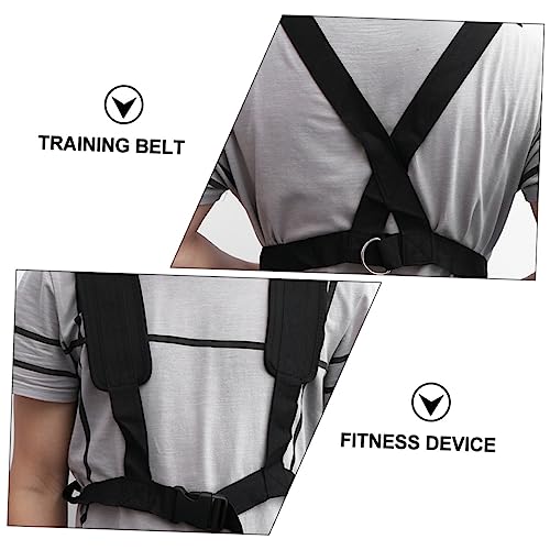 2pcs Sled Harness Weight-bearing Shoulder Straps Physical Belt