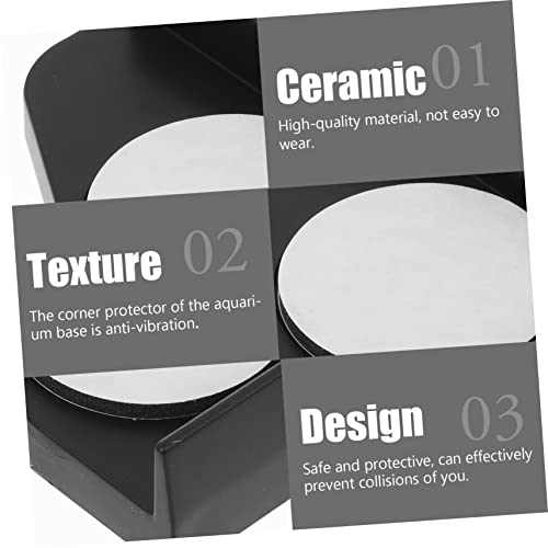4pcs Thickened Corner Protectors for Fish Tank Safety Bumpers to Prevent Collisions and Protect for Aquarium and Furniture