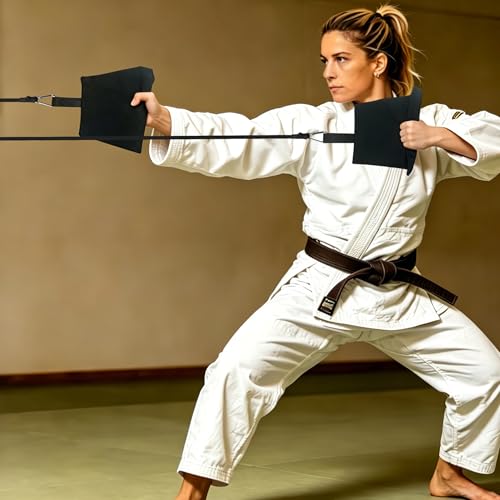 Jiu Jitsu Grip Trainer Simulating - Gi-BJJ Resistance Bands Kit, Grip Endurance Training for Judo, Wrestling Kimono