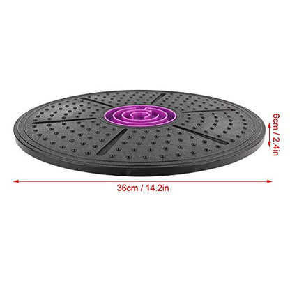 Labyrinth Balance Board, Yoga Balance Board with Maze, 14.6inch Plastic Wobble Stability Board Core Strength Fitness Disc for Home Gym Workout 150KG Load
