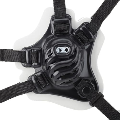 Cliff Keen Tornado Wrestling Headgear - color: Black / White / Black