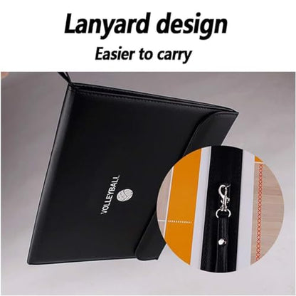 Magnetic Volleyball Lineup Board, Volleyball Coaching Clipboard, Volleyball Dry Erase Whiteboard Strategy Marker Board Training Equipment