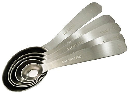 Kai KAI SELECT100GL Measuring Spoons, Oval Shape, Set of 5 DH3129