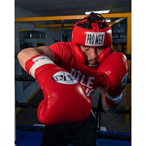 Pro Mex Pro Training Headgear V 3.0 - color: Red, size: Standard