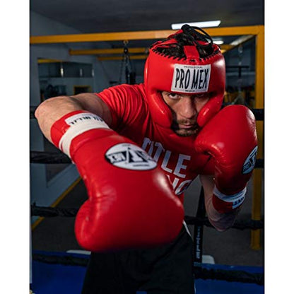 Pro Mex Pro Training Headgear V 3.0 - color: Red, size: Standard