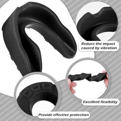 Frienda Adult Mouth Guards for Sports with Case - color: Blue, Black