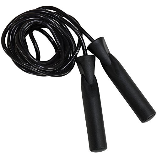 Body-Solid Tools Adjustable Cable Speed Jump Rope for Men & Women, Ideal for Speed Jumping, Home Gym Workout Equipment, Boxing & Gym Exercise Equipment