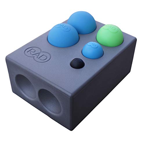 RAD Point Release Kit / 5-in-1 Massage Tool Kit with Block, Massage Balls and Peanut Roller for Self Massage, Mobility and Recovery - style: Modern