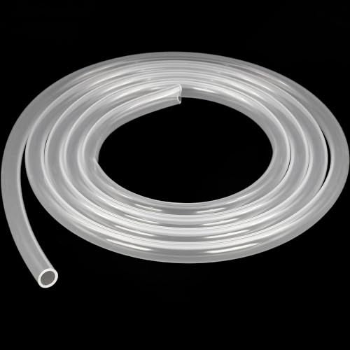 Silicone Tubing 1/2" ID x 5/8" OD - 10ft Length Food Grade Silicon Tube Flexible High Temp Pure Silicone Hose for Home Brewing Wine making (9.84ft) - size: 1/2” ID x 5/8" OD, style: 10 ft