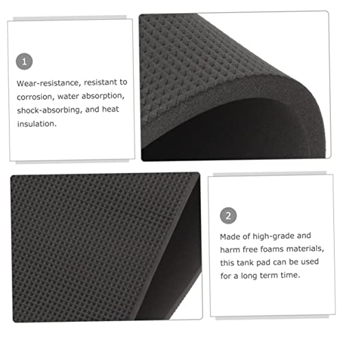 Reptile Tank Mat Thickened Nonslip Fish Tank Pad for Aquariums Base Water Absorbent and Insulated for Pet Fish and Reptiles