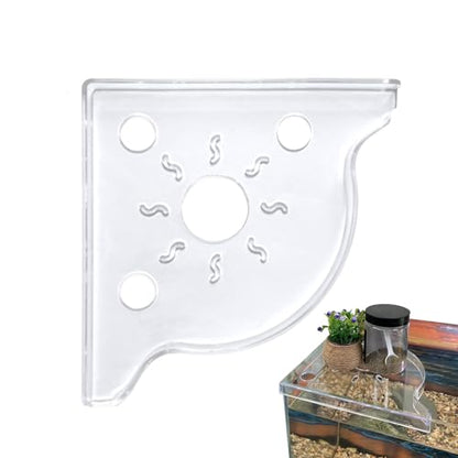 Aquarium Corner Storage Shelf - Waterproof Space Saving | Plant Holder for Aquarium Top | for Balcony Meeting Room Living Room Bedroom Pet Lovers Urban Dwellers