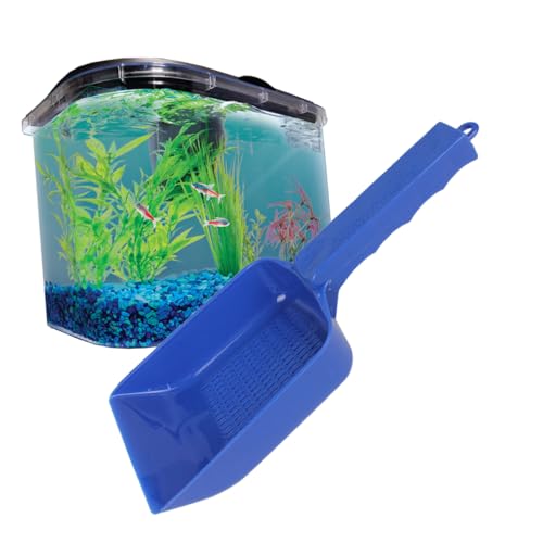 Mikikit Aquarium Sand Gravel Clean Tool Sludge Scraper Shovel Fish Tank Cleaning Practical Aquarium Supplies