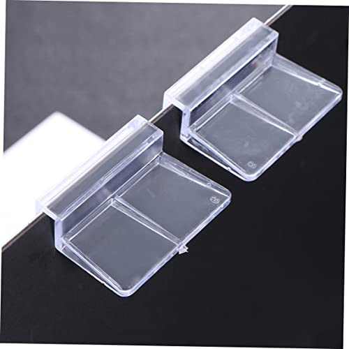 10pcs Acrylic Fish Tank Cover Support Bracket for Aquarium Use Practical and Design Safe for Fish and Pets for Tanks