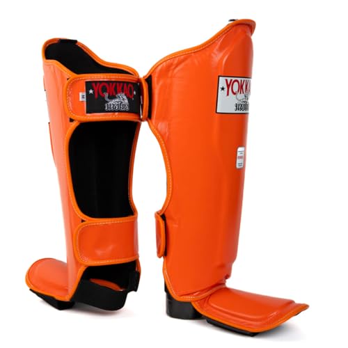 YOKKAO Matrix Muay Thai Kickboxing MMA Shin Guards with Knee Guards - color: Matrix Lbis, size: Large