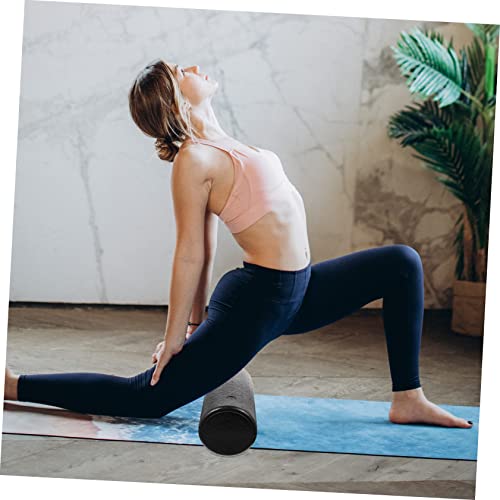 Yoga Roller Epp Body Massage Tool for Shoulder and Yoga Use Black - size: 45X15X15cm