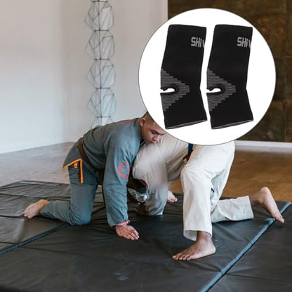 2pcs Boxing Foot Protector for Karate Practitioners, Black