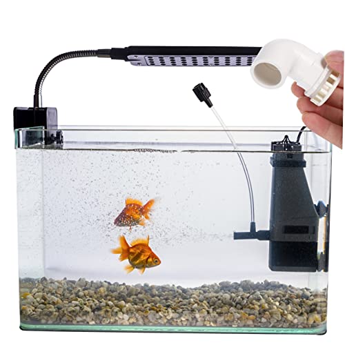 2pcs Aquarium Elbow Connectors Fish Tank Drainage Adapters Strong Water Fittings for Tubing Easy Installation for Home Aquariums