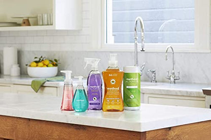 Method 01239 All Surface Cleaner, Lime & Sea Salt, 28 oz Bottle, 8/Carton - size: 28 Ounce (Pack of 8)