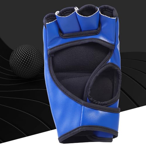 Punch Bag Boxing Gloves Muay Thai Karate Gloves for Men Women Boxing Mitts MMA Body Combat Taekwondo Training Martial Art Fighting Grappling UFC Cage Fighting - color: Black1