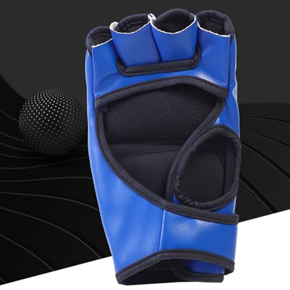 Punch Bag Boxing Gloves Muay Thai Karate Gloves for Men Women Boxing Mitts MMA Body Combat Taekwondo Training Martial Art Fighting Grappling UFC Cage Fighting - color: Black1