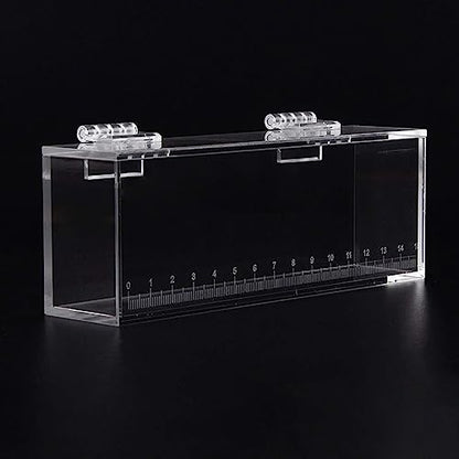 MagiDeal Fish Viewing Box, Fishing Hatching Incubator Acrylic Fish Egg Breeding Case Aquarium Fish Tank Isolation Box Isolation Breeder Box, S