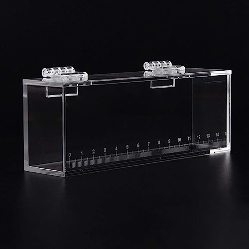 Fish Watching Case - Acrylic Hatchery Incubator & Observation Box for Small Fish Breeding Tanks, Photo Box, L - size: L
