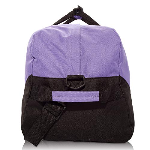 DALIX 25" Big Adventure Large Gym Sports Duffle Bag (Black Grey Navy Blue Red Camo) - color: Purple