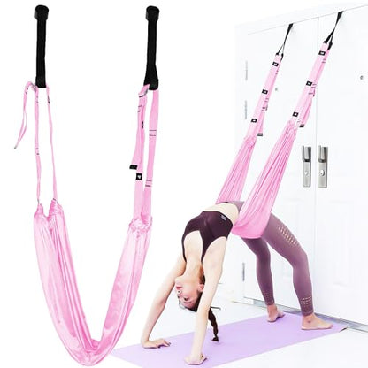 Leg Stretcher Strap, Adjustable Door Flexibility Trainer