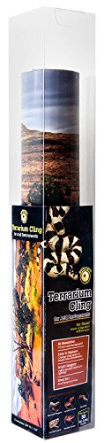 Galápagos (05401) Arid Terrarium Clings, 11.125in x 36in for 30 gal Tank - color: Arid