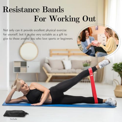 Resistance Bands for Working Out, 5 Levels Elastic Exercise Bands - color: Multicolor