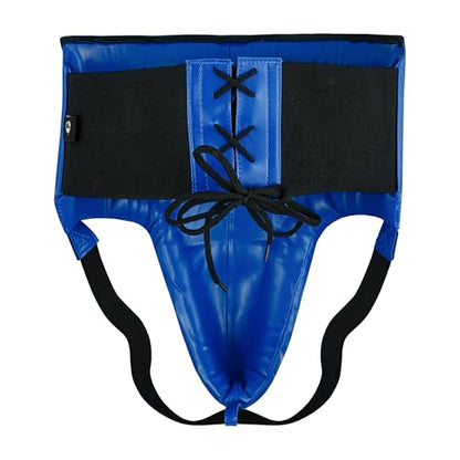 PFG Winning Groin Protectors - Boxing MMA Muay Thai Training Protection - color: Blue, size: Large-X-Large