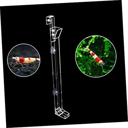 BESPORTBLE Shrimp Feeder Tube Feeding Tool Scale for Aquarium and Pets for Corals Shrimps and Guppies Medium Feeding