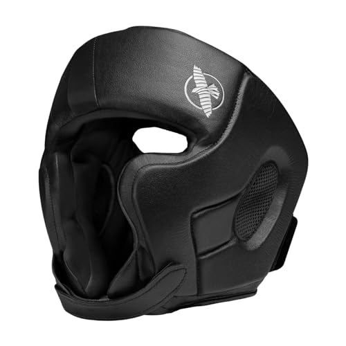 Hayabusa T3 Adjustable Boxing Headgear for Sparring - color: Black, size: Large
