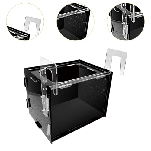 Fish Breeding Box Isolation Tank Clear Hanging Incubator Sturdy Separation Easy Installation for Clownfish Betta Shrimp- 30x20x20cm - size: 30x20x20cm
