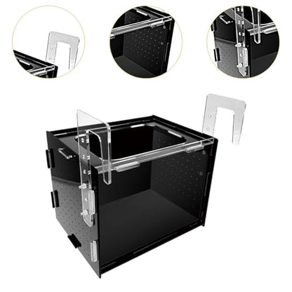 Fish Breeding Box Isolation Tank Clear Hanging Incubator Sturdy Separation Easy Installation for Clownfish Betta Shrimp- 30x20x20cm - size: 30x20x20cm
