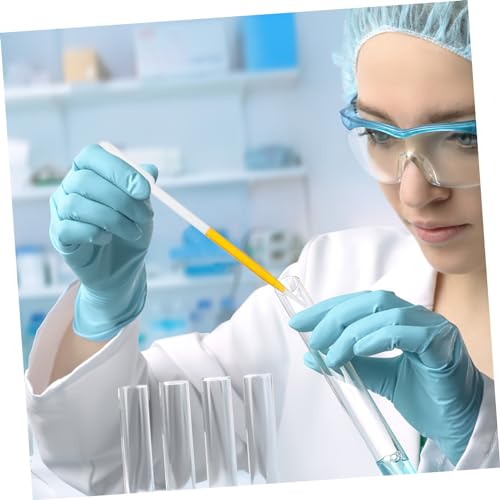 ULTECHNOVO 100pcs Disposable Plastic Droppers Graduated Pipettes for Precise Liquid Transfer for Aquarium Feeding Lab and Boys and Girls