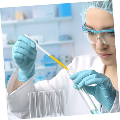 ULTECHNOVO 100pcs Disposable Plastic Droppers Graduated Pipettes for Precise Liquid Transfer for Aquarium Feeding Lab and Boys and Girls