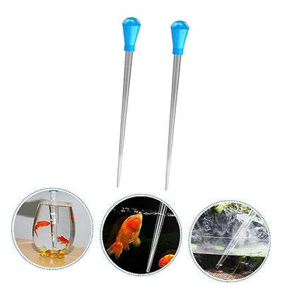 Ciieeo 2pcs Large Graduated Pipettes Multifunctional Liquid Transfer Droppers for Kitchen Fish Tanks and Laboratory Use Accurate Measurement Tools Plastic