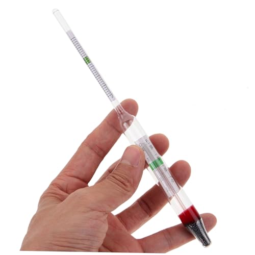 1set Hydrometer Tester for Aquaculture Fish Tank Includes Measuring Cylinder Accurate Sea Water Density Measurement Tool