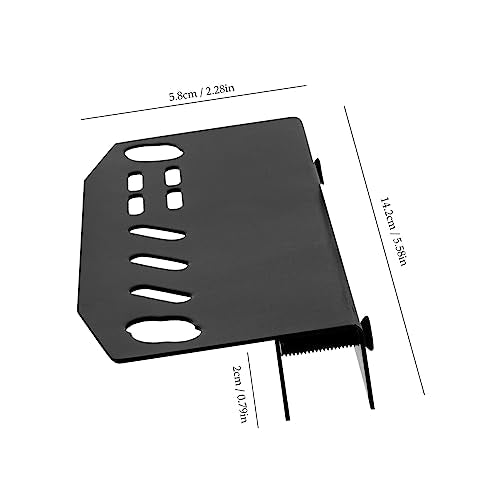 TOYANDONA Aquarium Tool Holder Organizer Rack for Fish Tank Maintenance Tweezers Scissors Storage Sturdy Design for Aquatic Plant Care